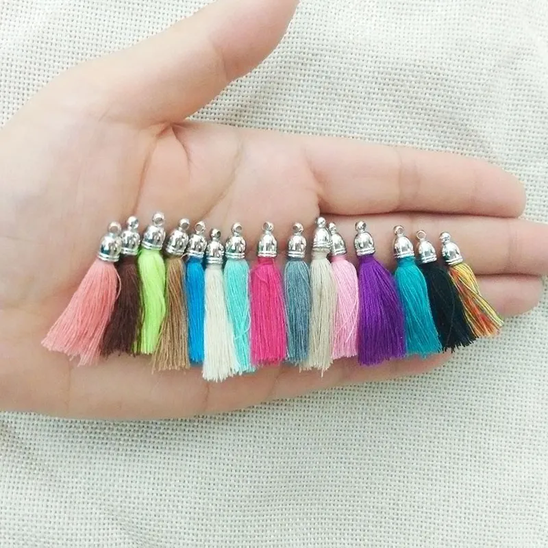 Ожерелье чокер с кисточками хлопковая отделка застежкой переключатель для