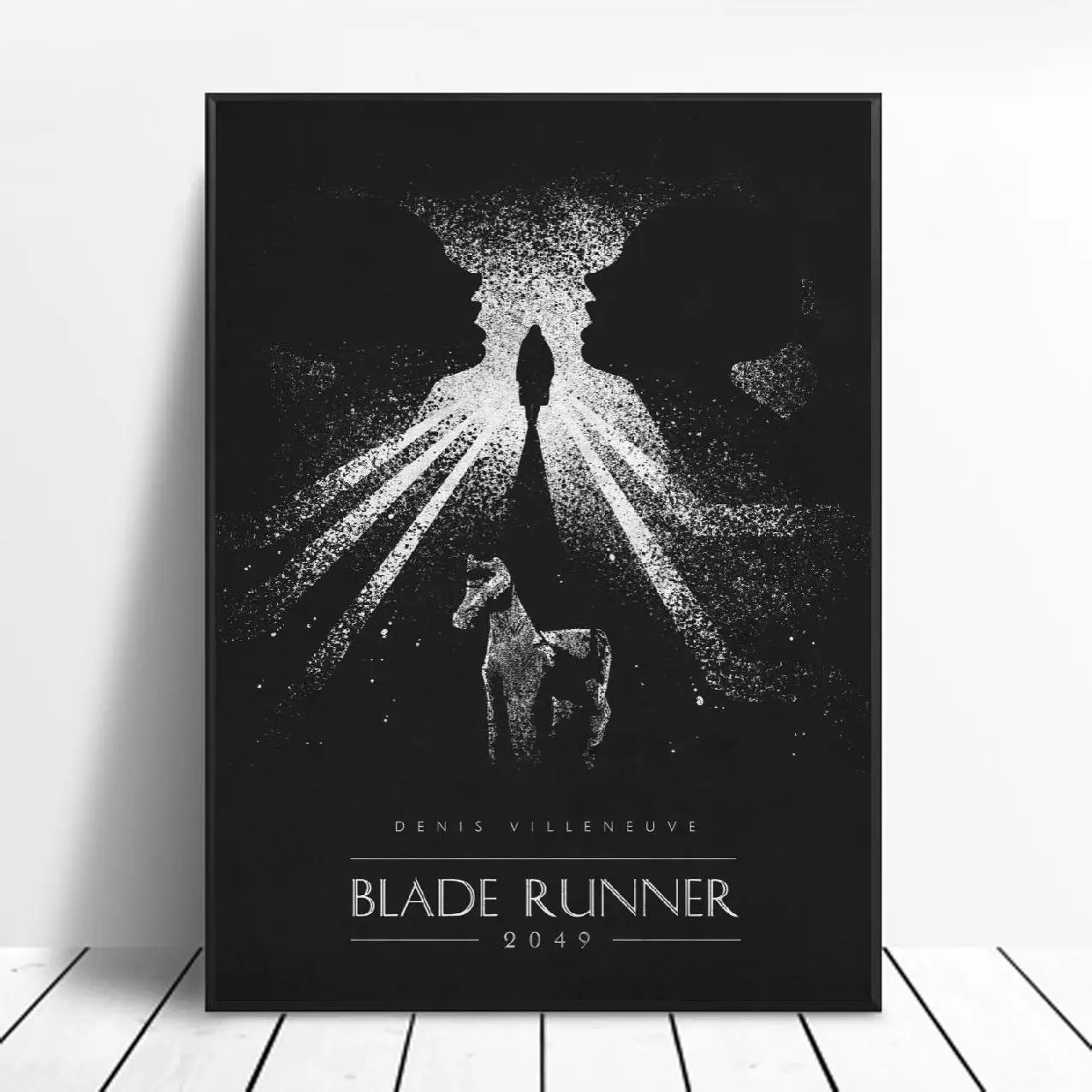 Blade Runner (2) черно белые классические кинопостеры шелковые настенные