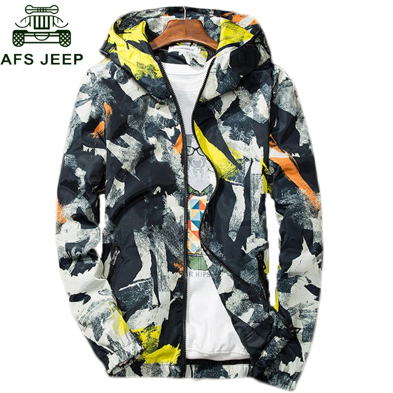 Militray куртка пальто размера плюс M-4XL повседневная куртка камуфляжной расцветки с капюшоном тонкая ветровка верхняя одежда весна осень куртка Бомбер для мужчин