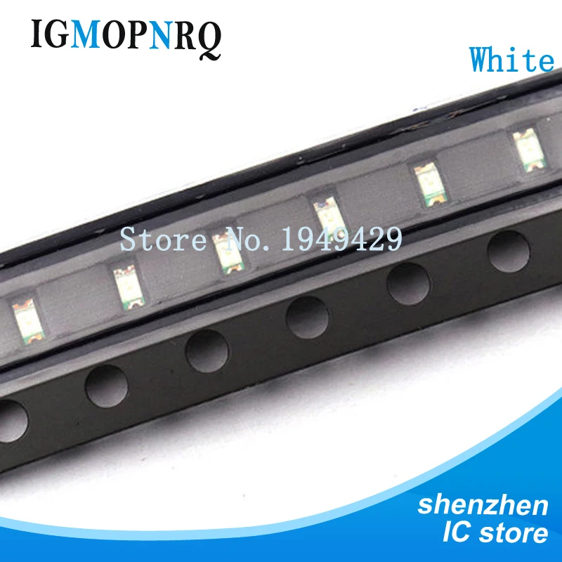 200 шт./лот белый 0603 SMD светодиодный Диод подсветка белая лампа новинка оптовая