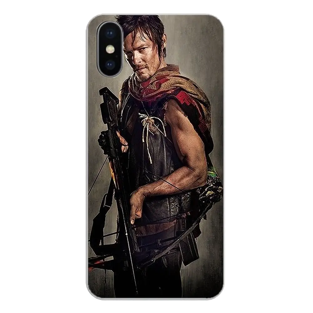 Мягкие прозрачные чехлы для LG G7 Q6 Q7 Q8 Q9 V30 X Power 2 3 OnePlus 3T 5T 6T The Walking Dead Daryl Dixon Wings Art |