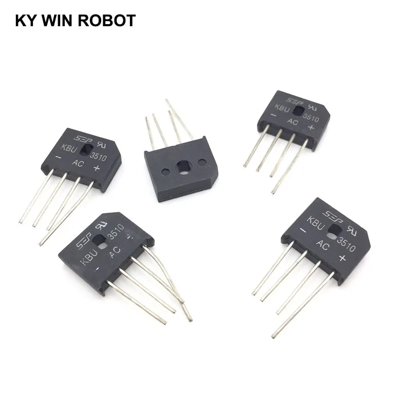 

5PCS 35A 1000V DIP-4 diode bridge rectifier KBU3510