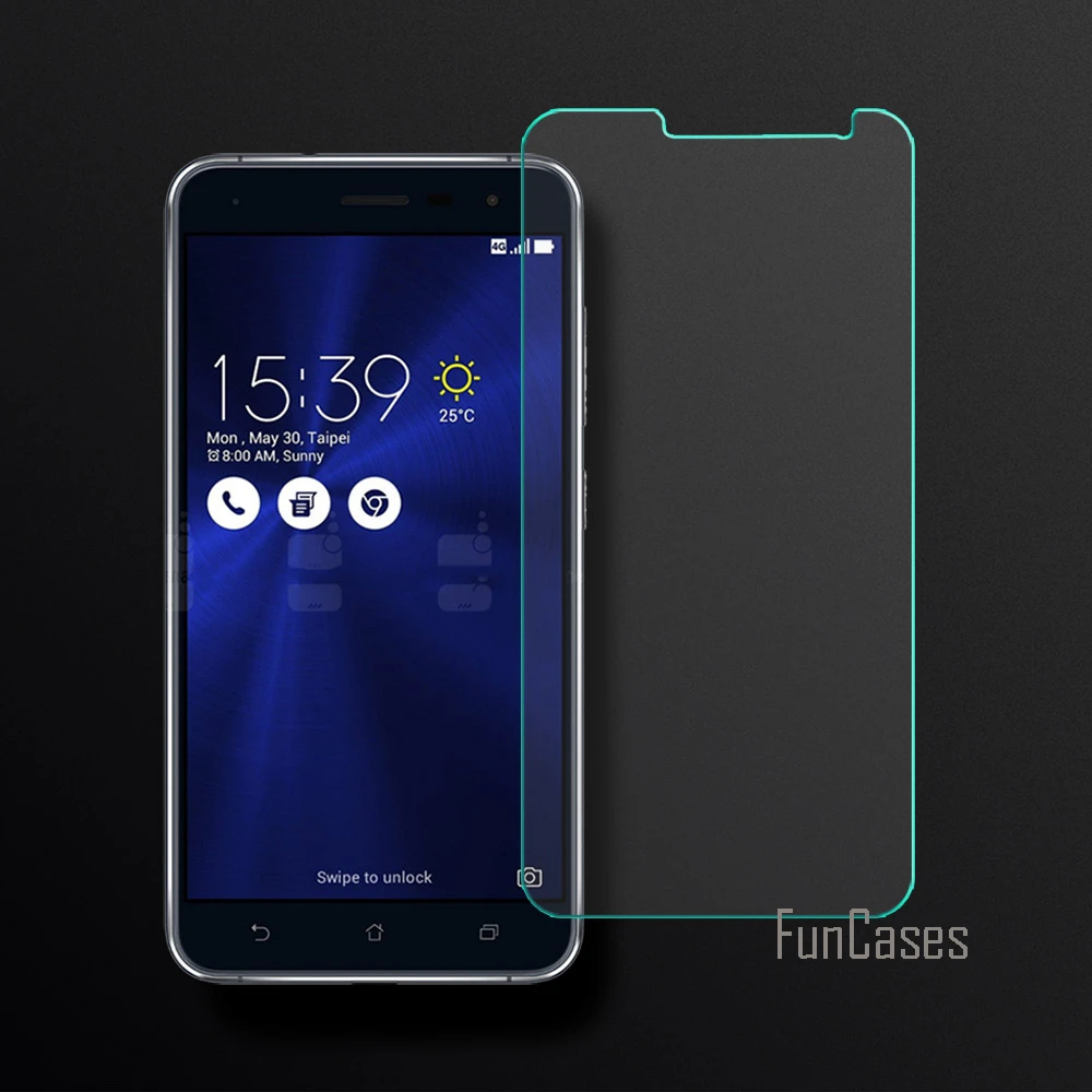 Закаленное стекло для Asus Zenfone 3 ZE552KL Защитная пленка экрана Передняя 2.5D изогнутый