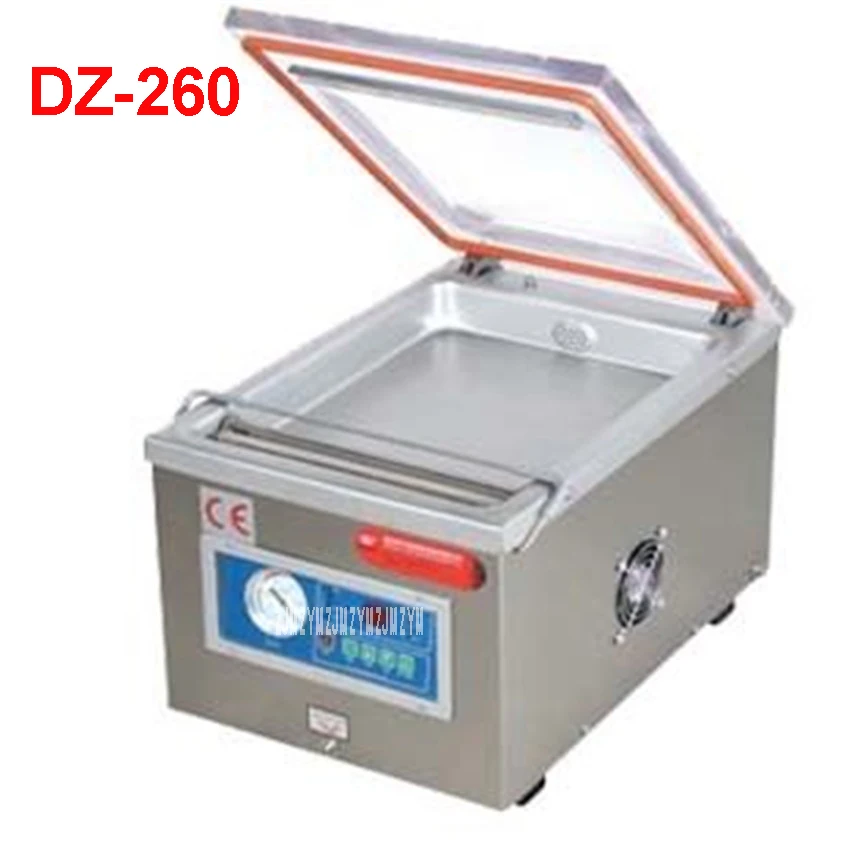 DZ 260 110V / 220V еды вакуумный упаковщик вакуумные упаковочные машины вакуумной