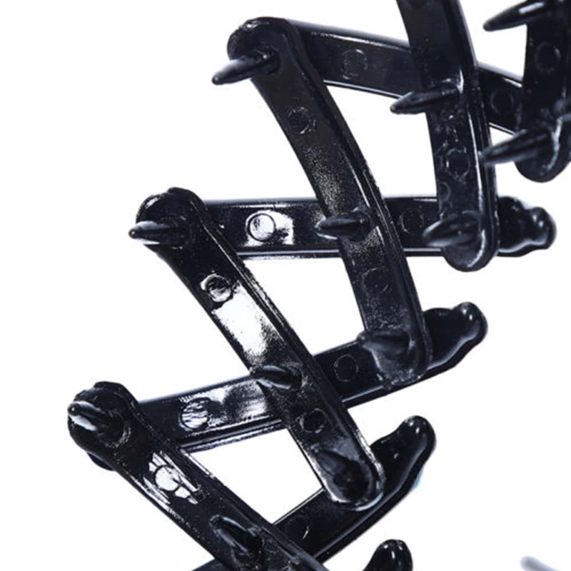 1 шт. держатель для хвостика в форме гнезда стразы фиксации волос женские Когти