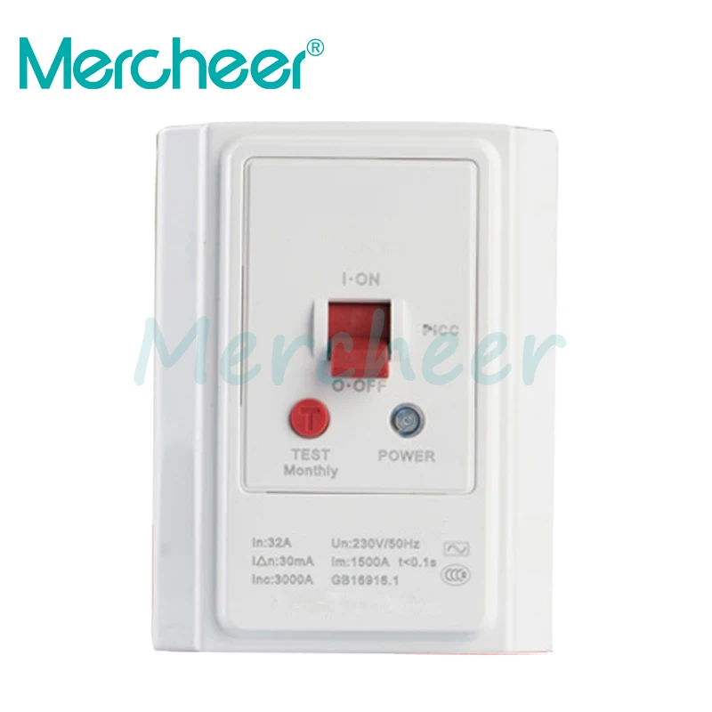 

32A 230V Air Conditioner Use Electricity Shock Proof Surge Protection Leakage Proection Socket