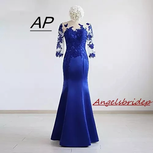 ANGELSBRIDEP платья с рукавом до локтя Элегантные для торжества 2021 очаровательное