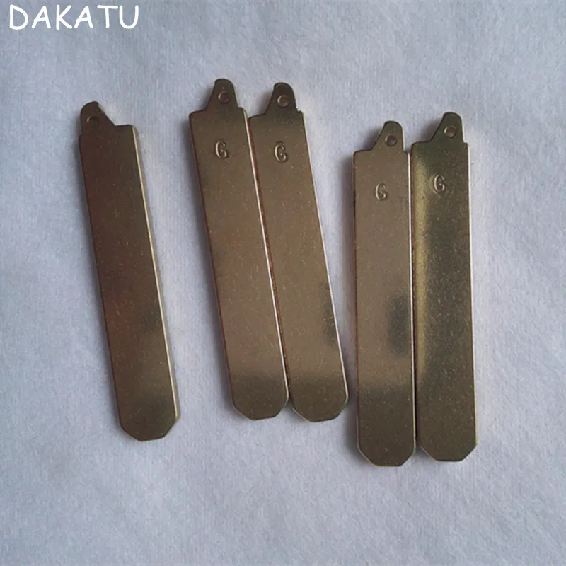 

DAKATU Blank полотно дистанционного ключа NO.117 для Honda Accord Crider, Модифицированная флип-карта с буквами G