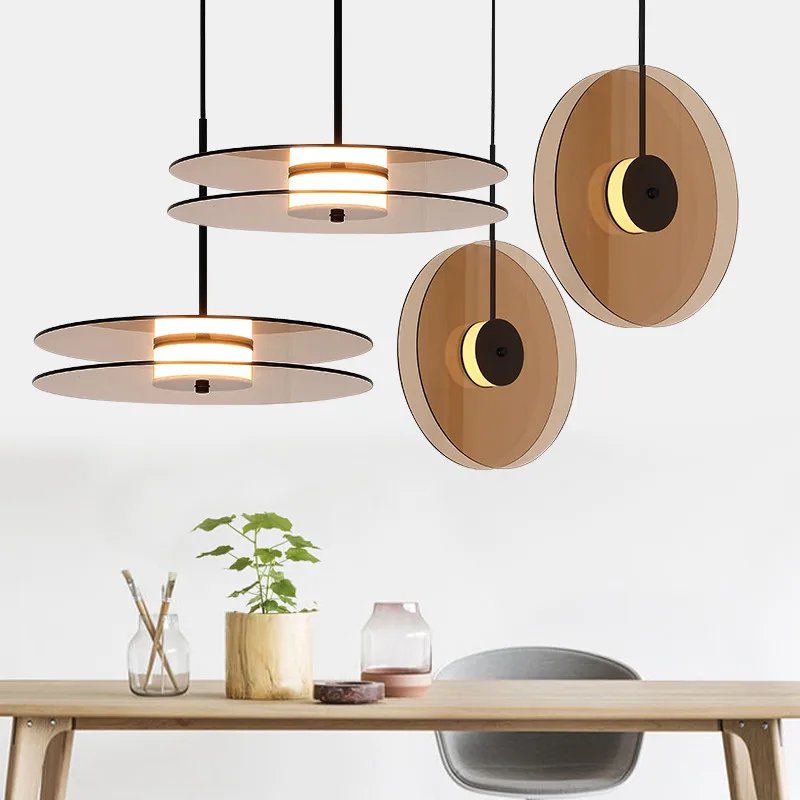 

Modern Creative Glass Art Pendant Lights Personality Suspension Lamp Restaurant Bedroom Living Room Porch Pendant Lights PA0200