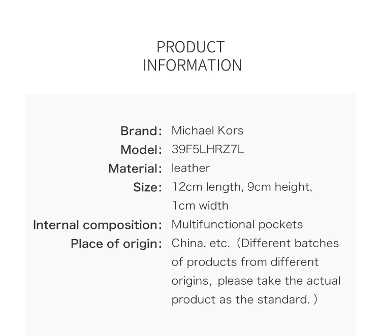 Мужской кожаный бумажник Michael Kors 39F5LHRZ7L