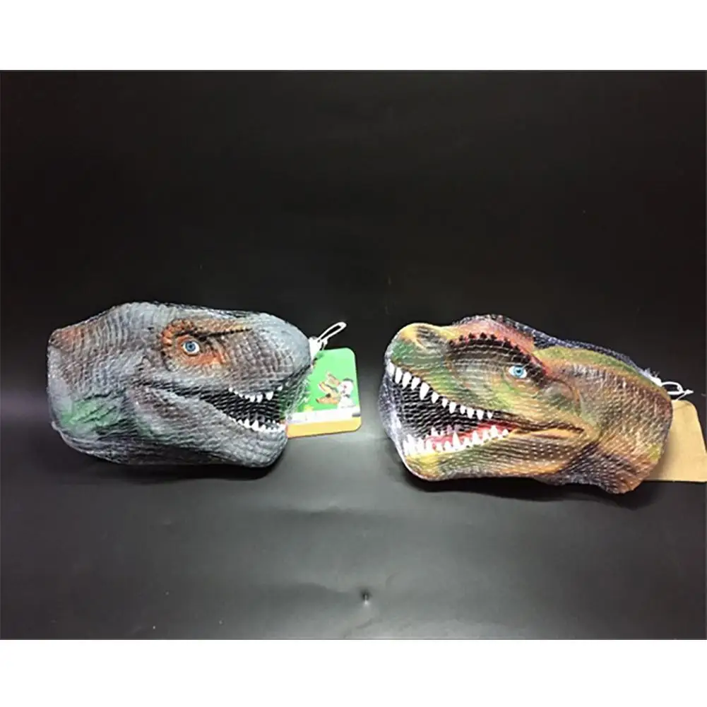 

Tyrannosaurus +Spinosaurus hand puppet Dinosaur Model Toys dinosaurios Animal Plastic PVC Action Figure Toy For Kids Gifts