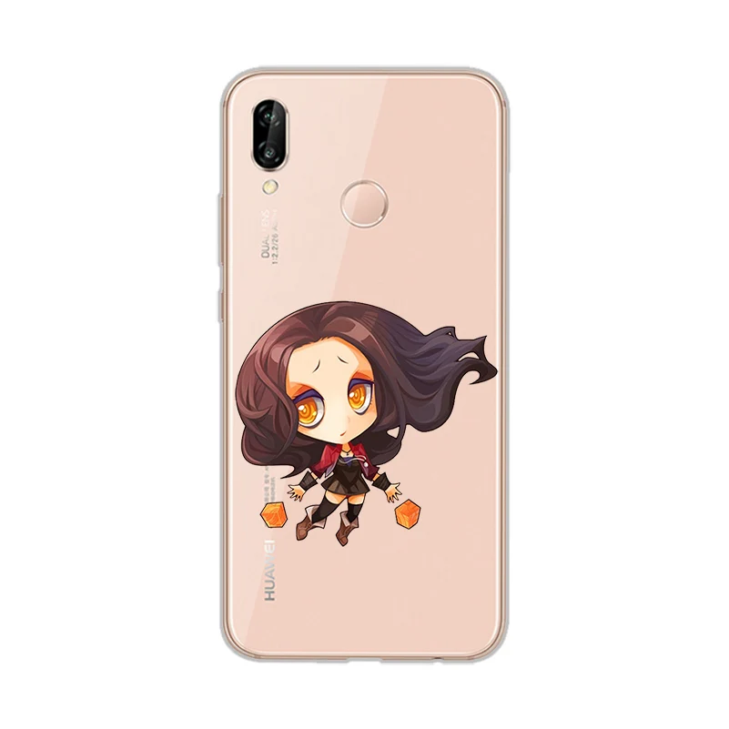 ciciber Phone Cases for Huawei P20 P8 P9 P10 Mate 20 10 9 Lite 2017 X Pro Soft TPU Back Cover P Smart 2019 Marvel |