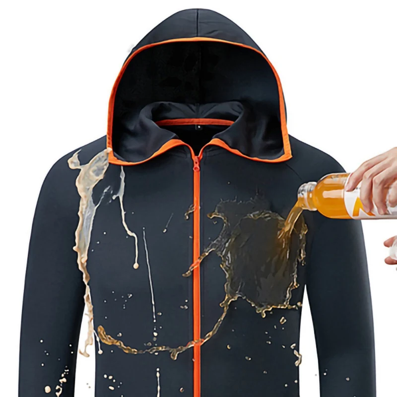

Hydrophobic Ice Silk Fishing Clothing Coat Waterproof Anti-Fouling Quick-Drying Outdoor Camping Hiking Hooded Jackets Apparel