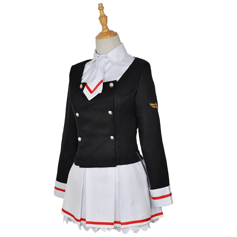 Cardcaptor Sakura прозрачная карта Сакура КИНОМОТО Li Syaoran Junior форма для средней школы