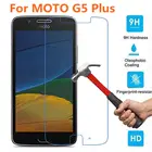 Защитное стекло 9H для Motorola Moto G5 Plus, закаленное, взрывозащищенное