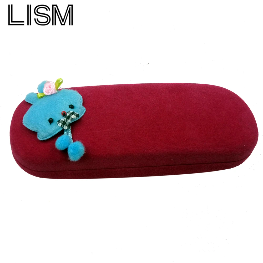 LISM Детские Мультяшные милые животные очки коробка солнцезащитные Студенческая
