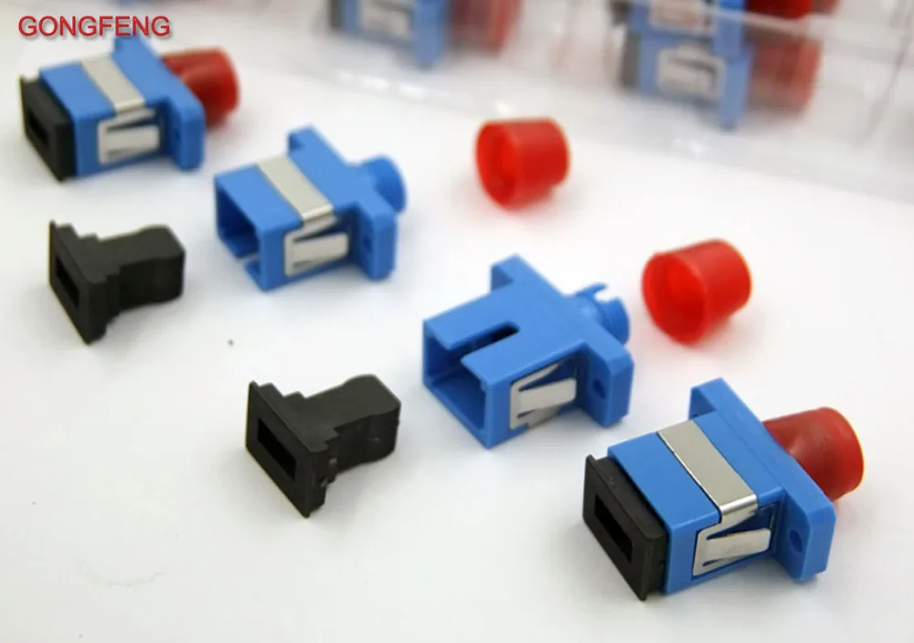 Оптовая продажа 10 шт. Новый Популярный пластиковый оптический коннектор FC/SC