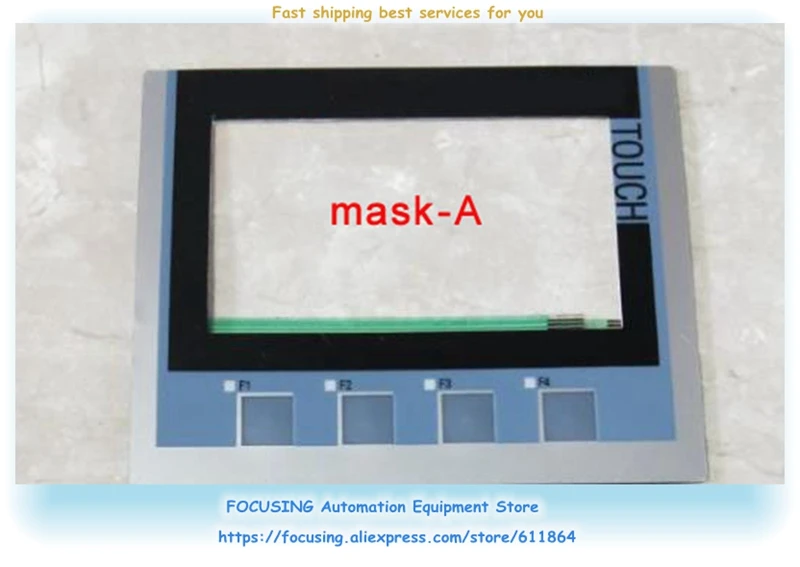 6AV2123-2DB03-0AX0 6AV2 123-2DB03-0AX0 сенсорная стеклянная панель и мембранная клавиатура KTP400 Operater панель - Цвет: mask-A