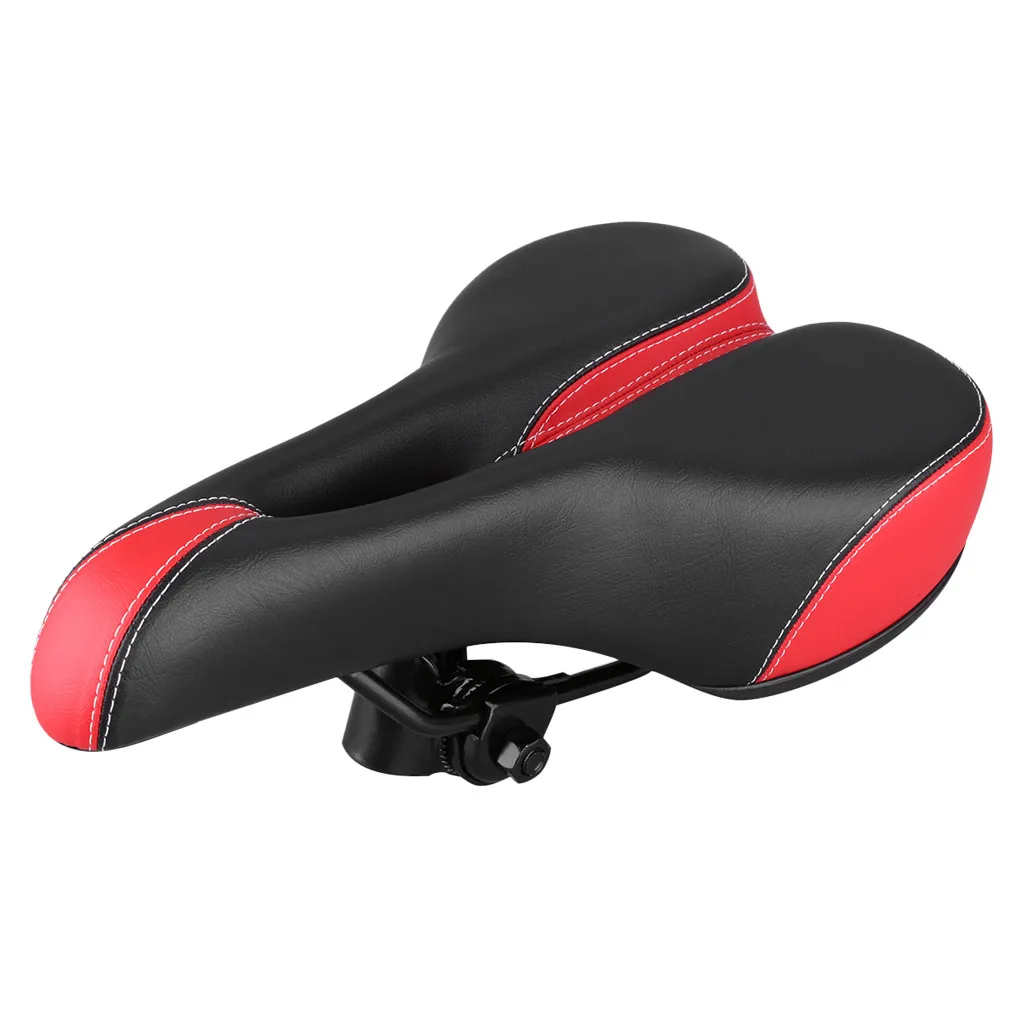 2019 Comfort Wide Big Bum Bike Bicycle Gel Cruiser Extra Sporty Soft Pad Saddle Seat saddle Thicken bicycle | Спорт и развлечения