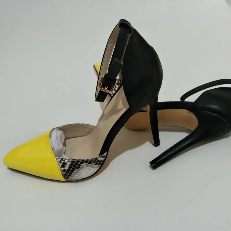 Очаровательная модная женская обувь Три цвета из искусственной кожи Ремешок с