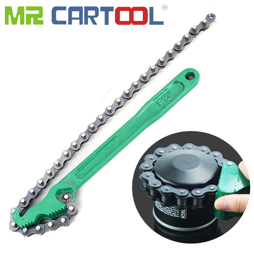 Mr Cartool Регулируемый масляный фильтр гаечный ключ универсальная цепь Стиль