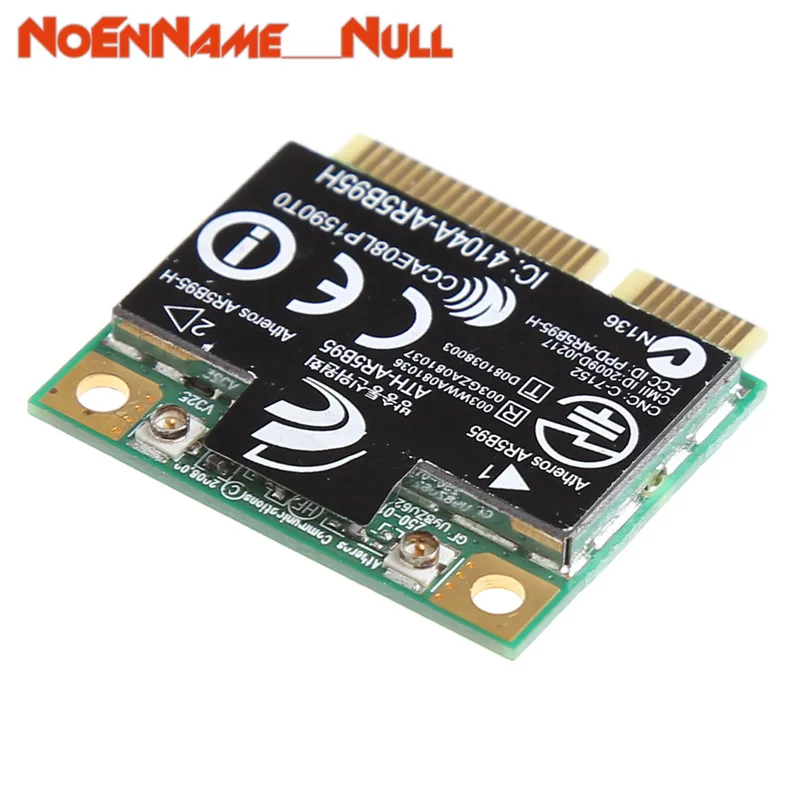 Сетевая карта wifi адаптер беспроводной 150 м 802.11b/G/N Половина мини PCI E для HP Atheros AR5B95