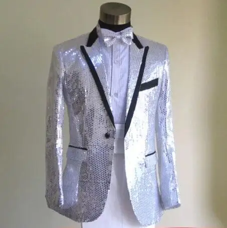 Мужская куртка из ПУ кожи M-XXL для бара ночного клуба диджея сценического костюма