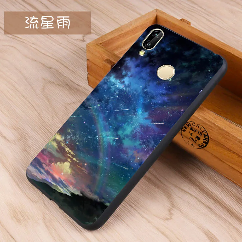 For Huawei NOVA 3i Case Cover Cartoon Painting Soft Silicone Nova Luxury cover |