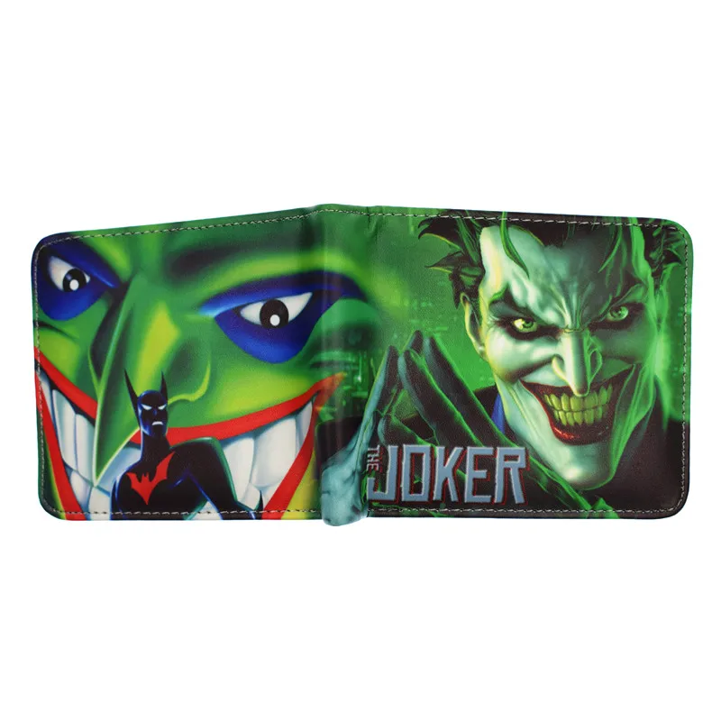 Аниме кошельки DC The Flash/Joker PU короткий кошелек - Цвет: YM120606