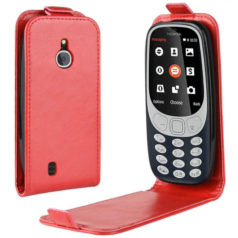 Кожаный чехол книжка в стиле ретро для Nokia 3310 3G Dual TA 1022 4G LTE|Чехлы-портмоне| |