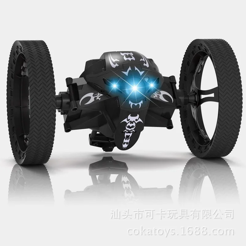 2016 Горячая SUMO Bounce RC автомобили CK-14 2 4 г 4CH прыжки робот игрушки для детей