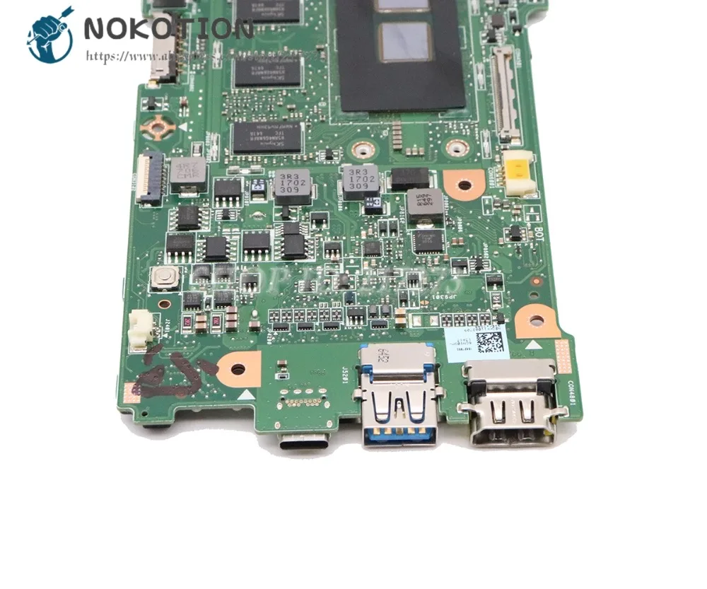 NOKOTION для acer Swift3 SF314 SF314-51 Материнская плата ноутбука NBGKK11002 NB. GKK11.002 CA4DB CA4DB_10L SR2EY I5-6200U Процессор