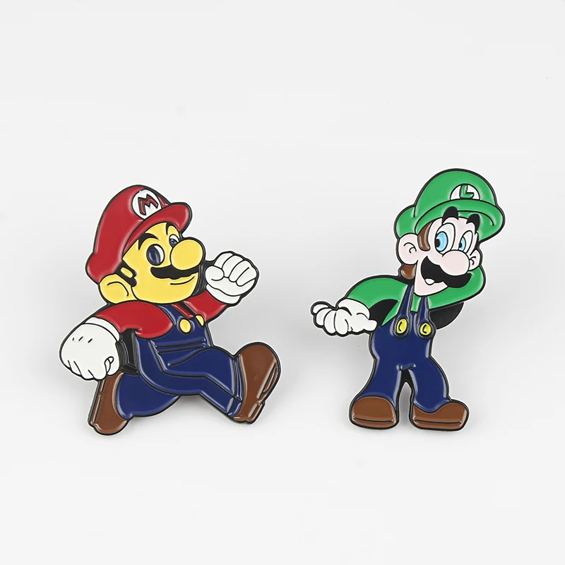 Высококачественные джинсовые куртки WEISHUOLI Mario серии Badge Brooche железная