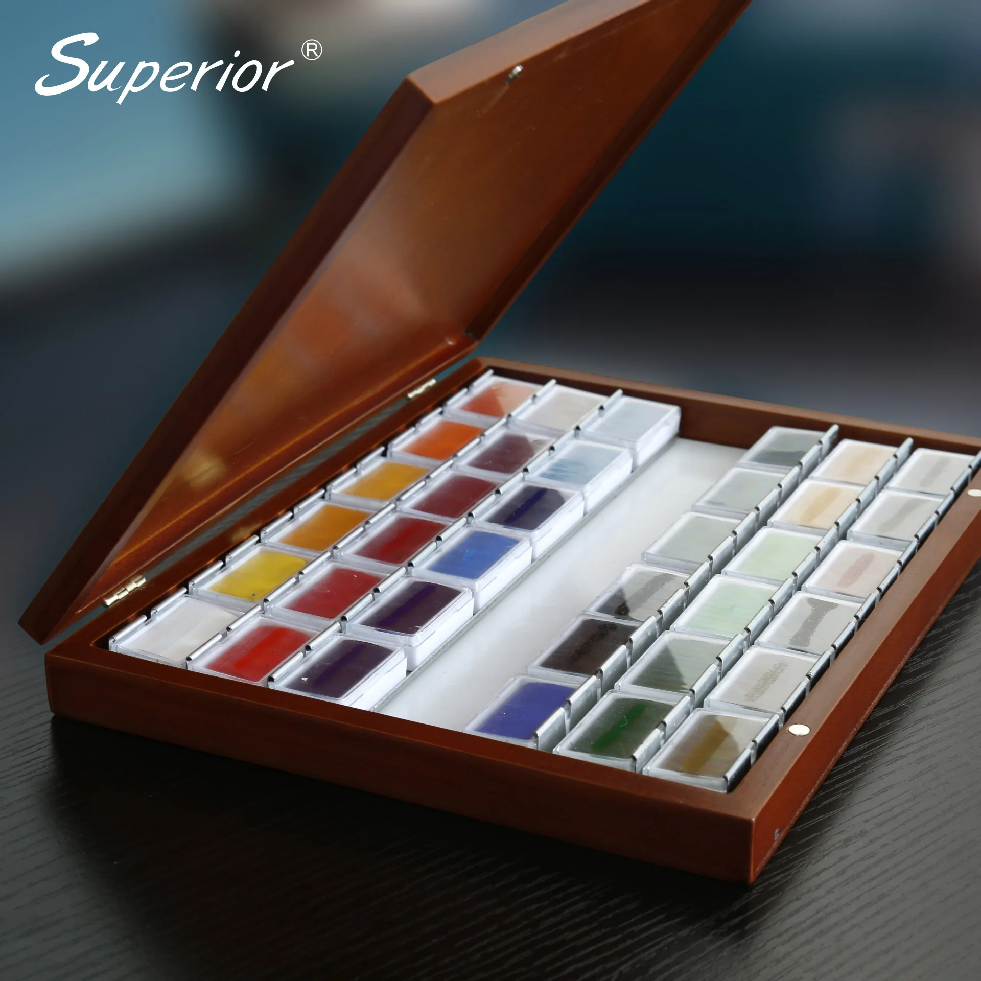 Твердые Прозрачные художника класс воды цвет краски Acuarelas Verf акварельные Aquarel