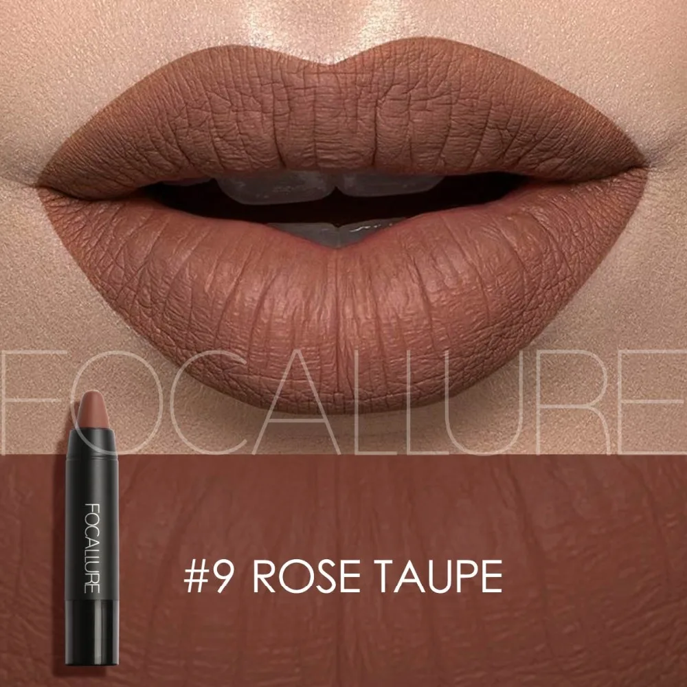 Focallure Matte Помада карандаш водостойкая стойкая Мягкая красная помада легко носить Обнаженная помада набор бархатный контур губ ручка FA22