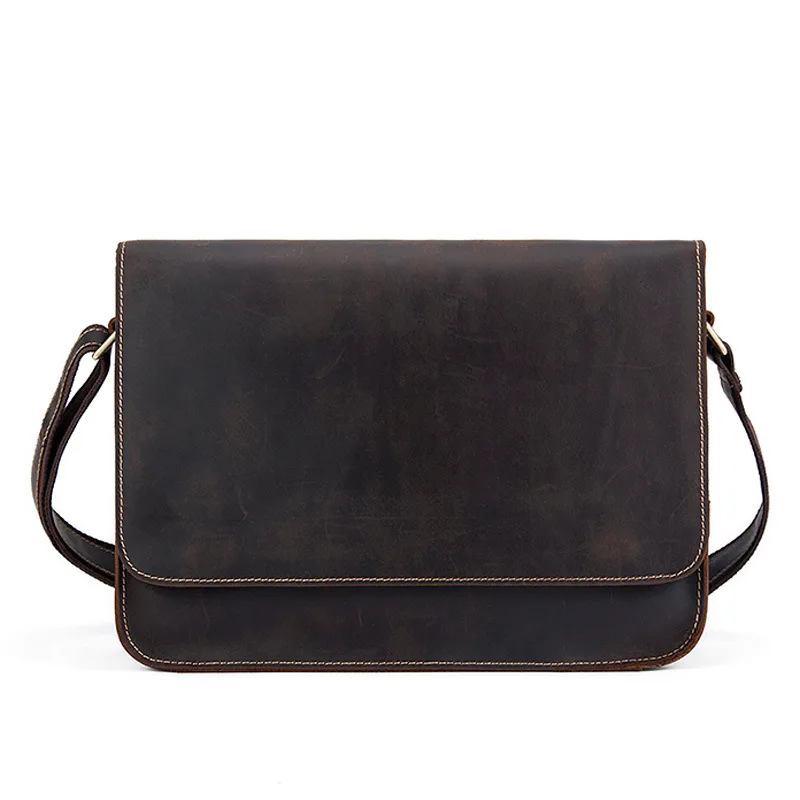 Роскошный деловой мужской портфель из натуральной яловой кожи высокого качества