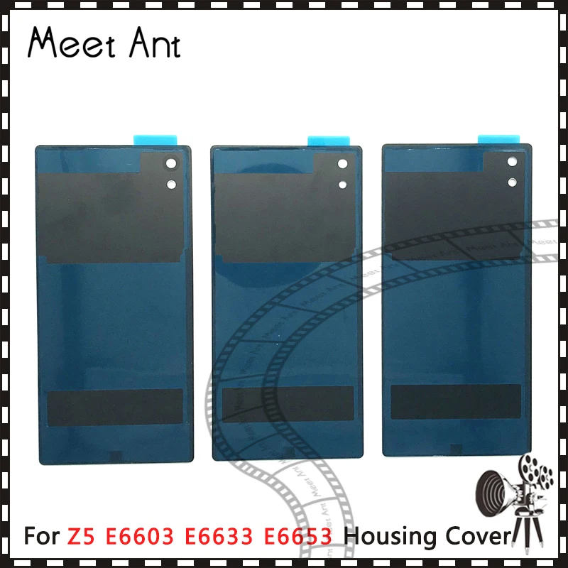 

10 шт./лот, высокое качество, для Sony Xperia Z5 E6603 E6633 E6653 E6683, задняя крышка аккумулятора, задняя крышка
