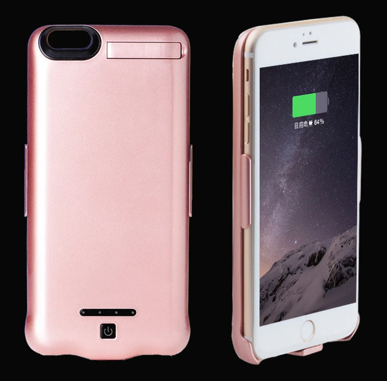 Зарядное устройство случае 10000 мАч для iPhone 6 S плюс 6splus 7 Портативный ультра тонкий