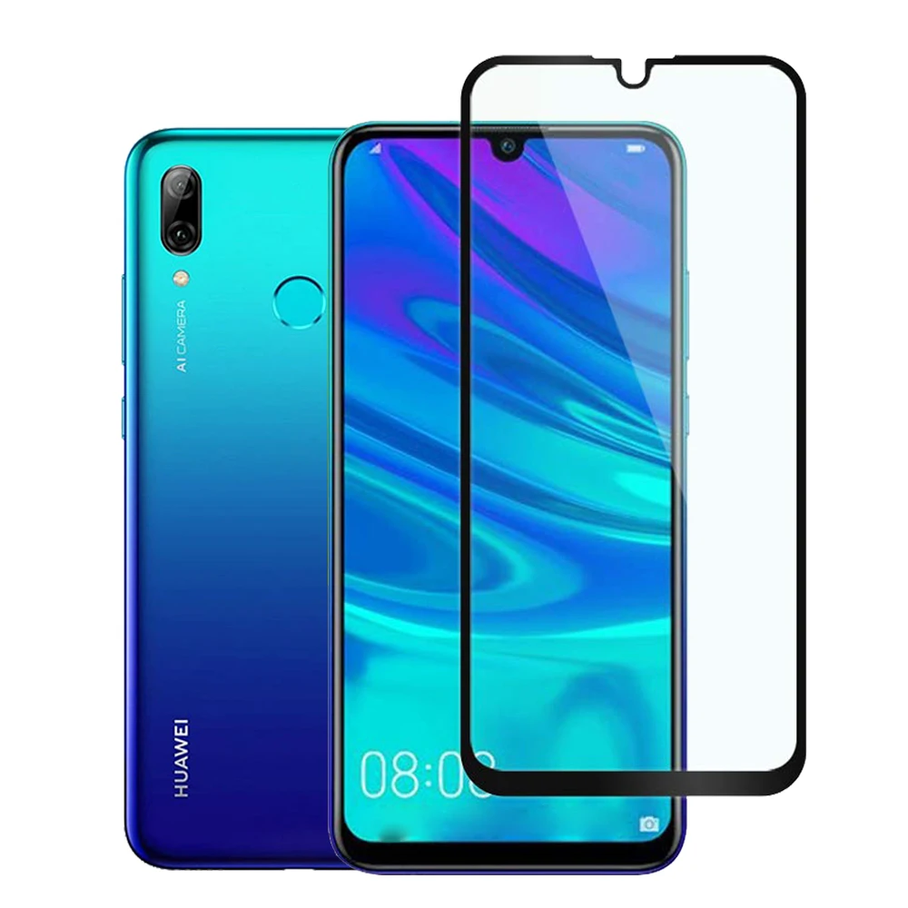 Защитное стекло для Huawei P smart plus 2019 закаленное psmart hauwei huawey huavei полное покрытие