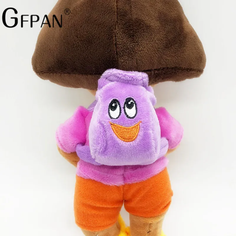 

1pc 25cm cute Dora/Monkey Boots/Fox Stuffed plush Toys Genuine love adventure of Dora dolls TV & movies game for kids gift
