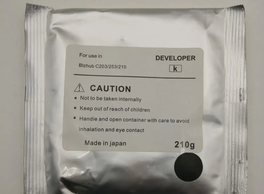 Новый совместимый порошок для цветного разработчика konica minolta C200E C210 C203 C253 C353 C208 C218