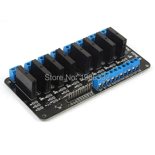 WS16 5В 8-канальное реле твердотельного напряжения высокого уровня триггерный