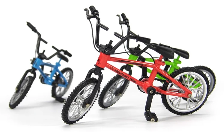 Сплав мини пальцем BMX велосипед модели игрушки с дистанционным управлением для