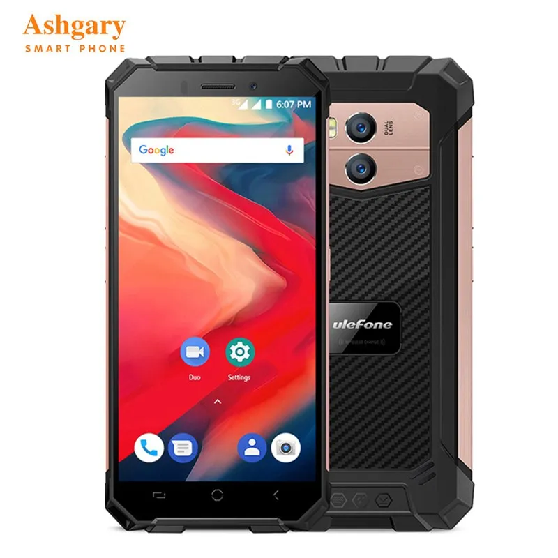Ulefone Armor X2 3g смартфон 5 ''Android 8 1 MT6580 четырехъядерный 2 ГБ + 16 Гб 13 0 МП отпечаток