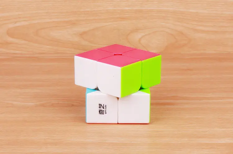 QIYI Профессиональный 3x3x3 5,7 см Скорость для волшебный куб, головоломка, куб 2x2x2 Neo Cubo Magico Стикеры для детей и взрослых, обучающая игрушка