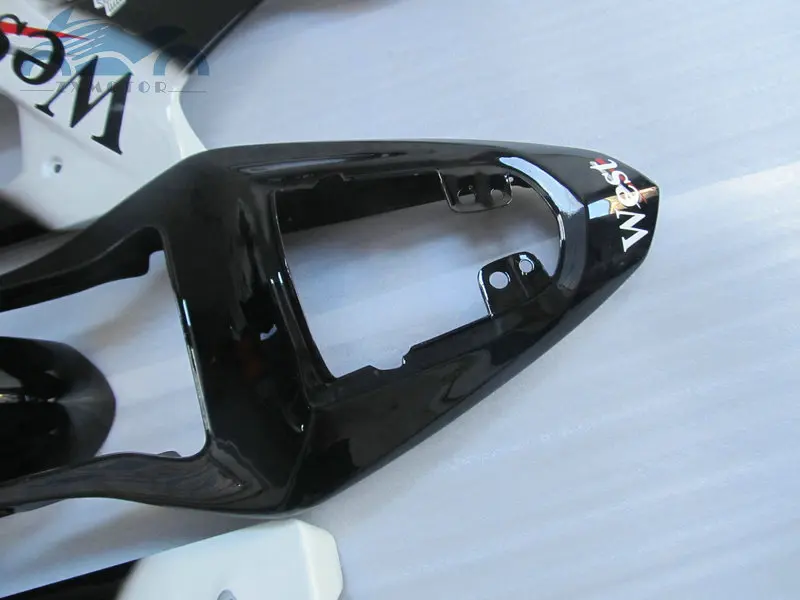 Custom full Fairing kits for Suzuki K3 K4 GSXR 1000 2003 2004 motorcycle sport ABS fairings kit GSXR 1000 03 04 black west BD12