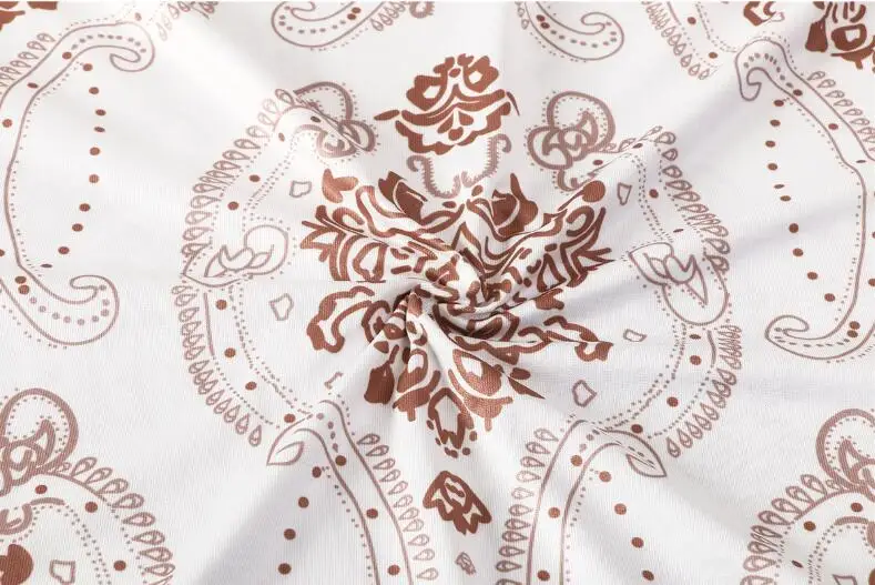 Женское богемное платье с цветочным принтом Boho белое свободное пляжное