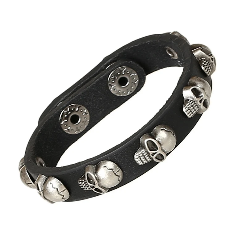 Мужской кожаный браслет EAMIOR