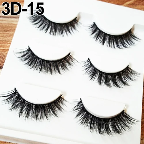 3 пары накладные ресницы для макияжа | Красота и здоровье