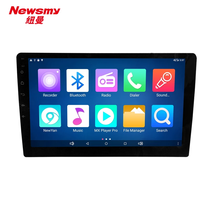 4 Г HD DVR bluetooth wi fi 10.1 дюймов android 5.0 универсальный автомобиль головного устройства